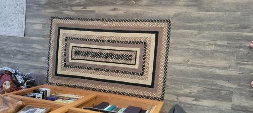 Farmstead Charcoal Collection Braided Rugs - Rectangle