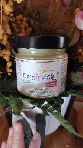 Crema spalmabile con 30% di Pistacchi di Sicilia, varie grammature