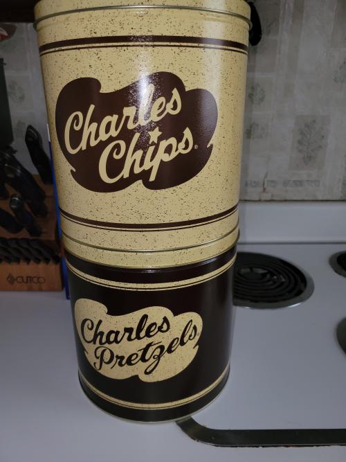 Charles Chips Tin - Original Recipe