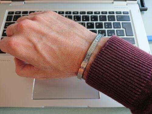The Perseverance Bracelet - Silver