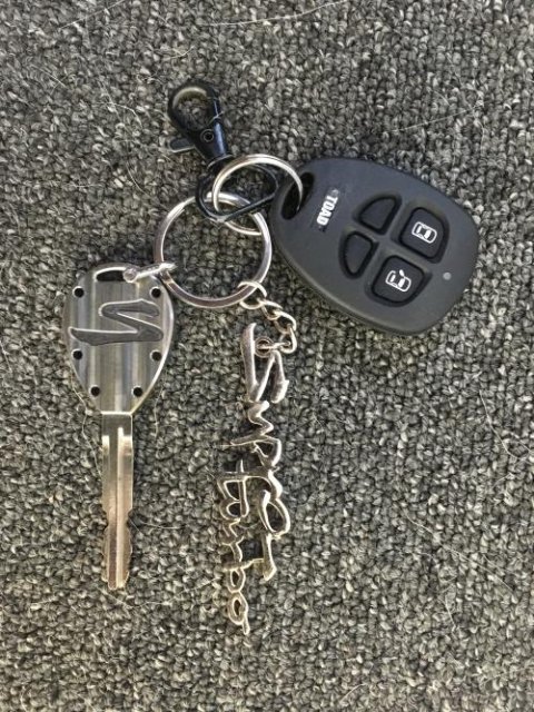Machine Finish - Titanium Supra Key