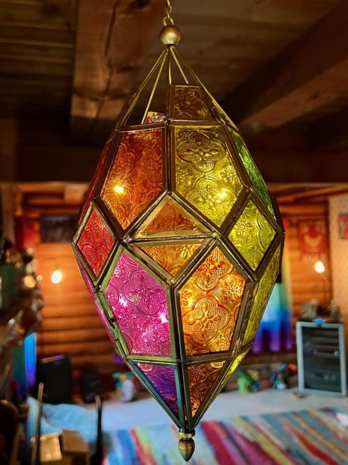 Custom - Large outlet Rainbow/Pride Lantern