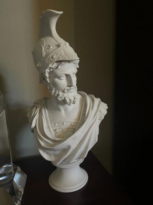 Ajax The Great Bust Sculpture (Small) marble statue greek roman – The  Ancient Home