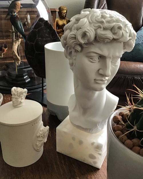 David Bust (By Michelangelo) marble sculpture statue greek roman – The  Ancient Home