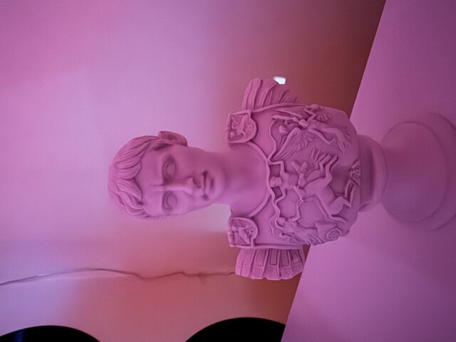 Augustus Caesar Bust as Centurion of Primaporta Sculpture (Small)