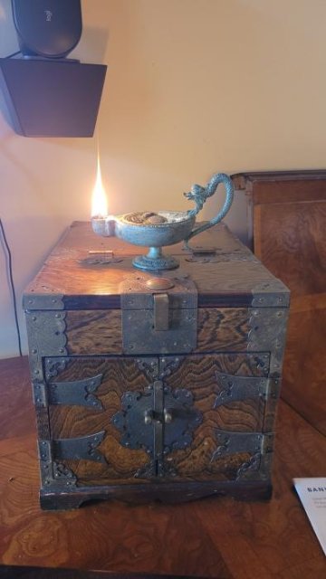 Annum Novum Faustum Felicem - Roman Oil Lamp (Happy New Year)