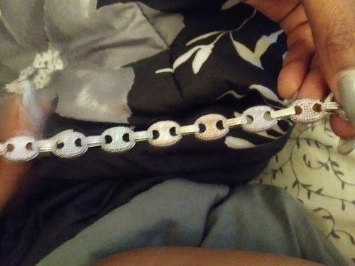 Pave Rainbow Coffee Bean Bracelet