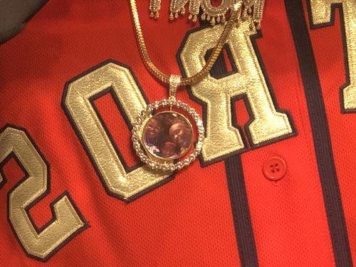 Custom Double Sided Photo Necklace