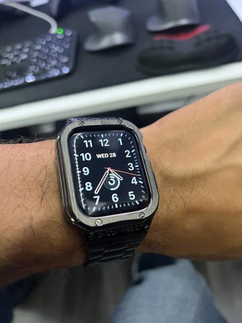 Stainless Steel Bracelet Watch Band With Shockproof Case