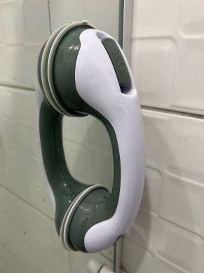 Sturdy Bathroom Shower Suction Cup Grab Bar Handle