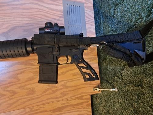 LTG Lightweight Tactical Grip - AR15/AR9 - Black