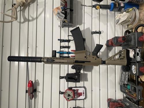 EX Performance Adjustable Stock - AR15/AR10 - Mil Spec - FDE