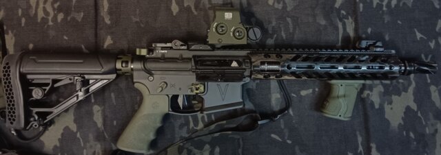 EX Performance Adjustable Stock - AR15/AR10 - Mil Spec - Black