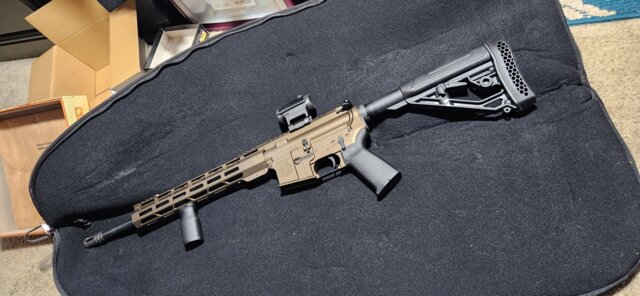EX Performance Adjustable Stock - AR15/AR10 - Mil Spec - Black