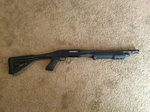 EX Performance Adjustable Stock & Forend - Mossberg 500/590/88, 12g - Black