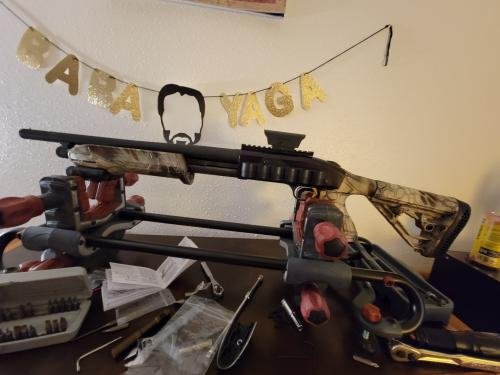 EX Performance Adjustable Stock & Forend - Mossberg 500/590/88, 12g - Black