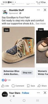 Bohemian Bliss Ankle Booties -  Hand-Made Round Toe Flat Shoes For Women review