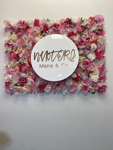 Round 3D Acrylic Business Sign