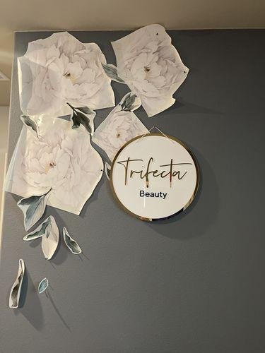 Round 3D Acrylic Business Sign