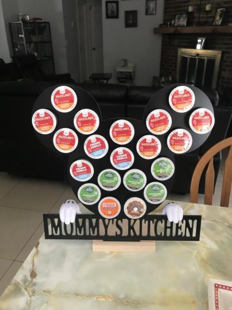 Customized 3 Circle - Keurig K-Cup Coffee Holder