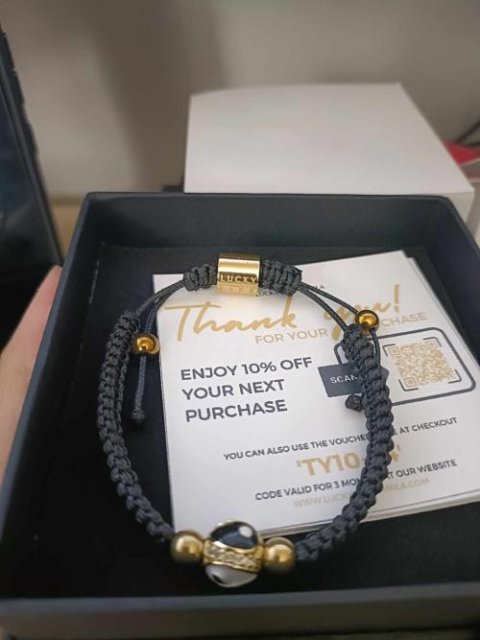 Yin Yang Evil Eye with Gold Pyrite Tibetan Shamballa Bracelet