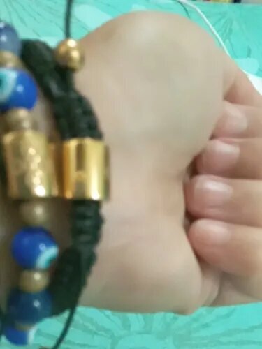 Yin Yang Evil Eye with Gold Pyrite Tibetan Shamballa Bracelet