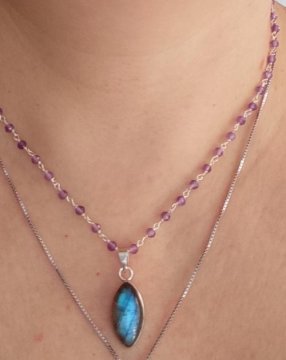 Collar 'Beatrice' - Amatista review