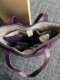 2Pcs Diamond Quilted Tote Bag, 15.6" 17"
