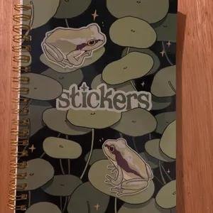 5x7" Froggy Reusable Sticker Book review