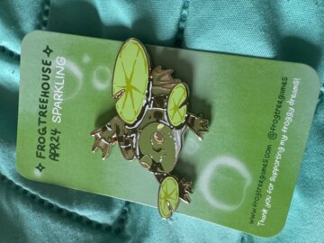 Sparkling Frog - April 24 Patreon Pin review
