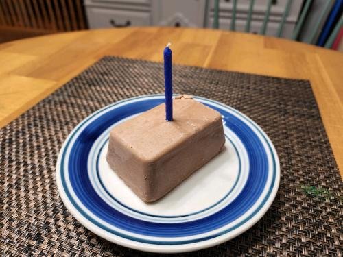 Chocolate Peanut Butter Cup Keto Brick