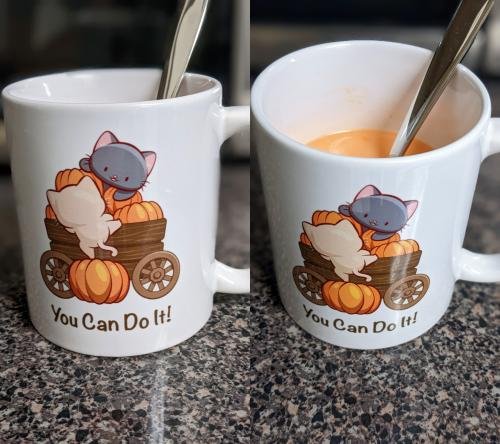You Can Do It Kawaii Cats Inspirational Cute Mug