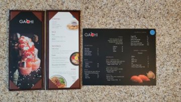 Waterproof Menu Sample Pack review