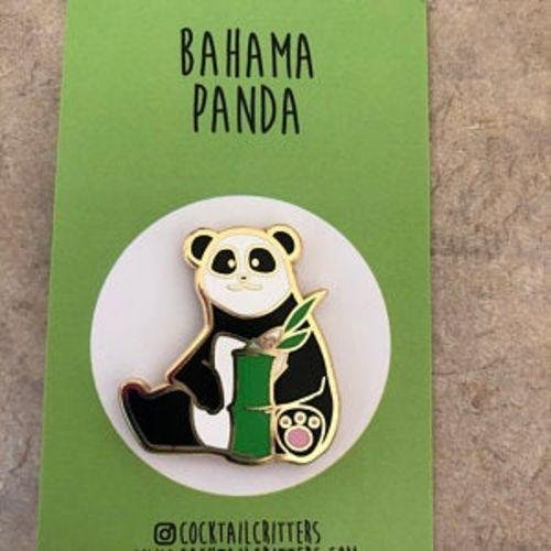 Panda x Bahama Mama Pin