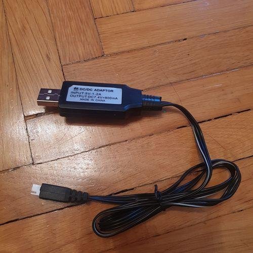 2S 7.4V USB Battery Charger - 3 Pins Version