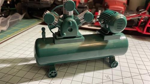 1/10 Scale Air Compressor Realistic Accessory