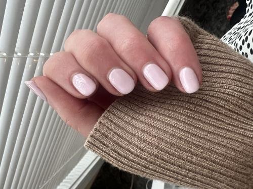 Elwell | pale lavender with pink shimmer