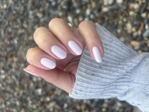 Elwell | pale lavender with pink shimmer