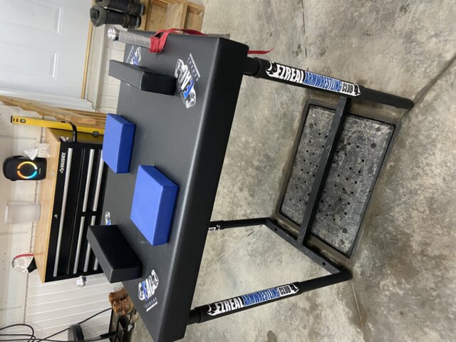 Professional Armwrestling Table