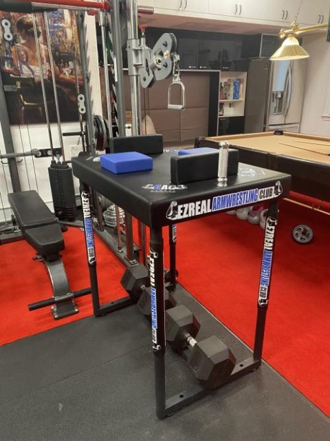 Professional Armwrestling Table