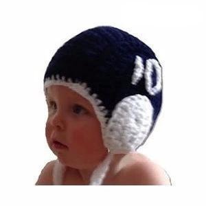 SHOALO Customised - Water Polo Crocheted / Knitted Babies Cap / Hat + NUMBER