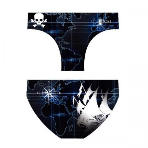 BBOSI Pirate - Mens Suit - Water Polo