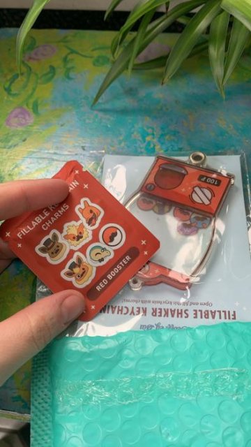 Gentlemon Fillable Keychain Charms Blind Booster Packs