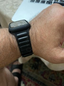 Leather Link Magnetic Strap For Apple Watch review