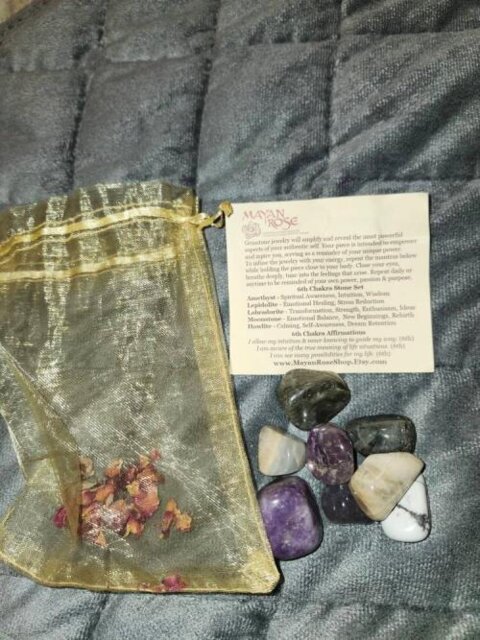 Intuition & Focus Tumbled Crystal Set