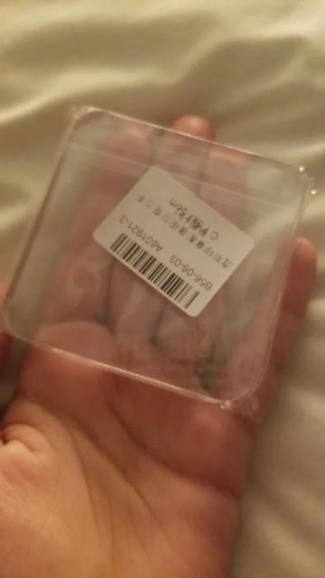 Poignée pour tampons en silicone transparent