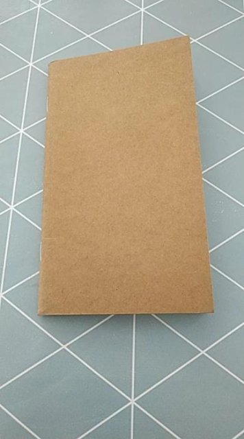 Diary Lined, Blank, Kraft, Weekly Planner