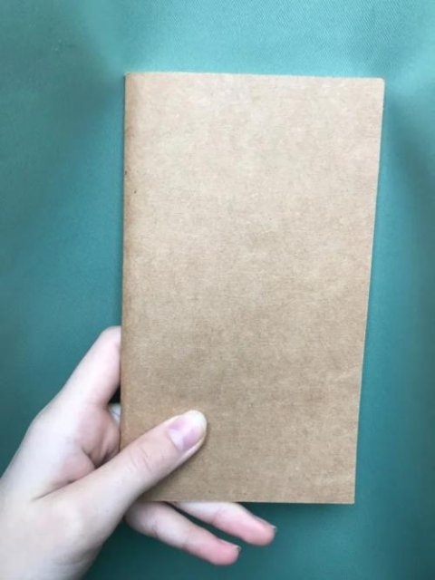 Diary Lined, Blank, Kraft, Weekly Planner