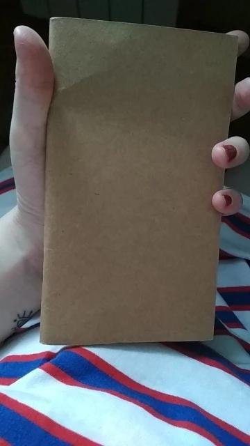 Diary Lined, Blank, Kraft, Weekly Planner