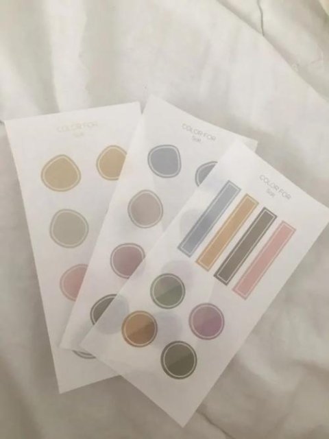 Irregular Round Stickers